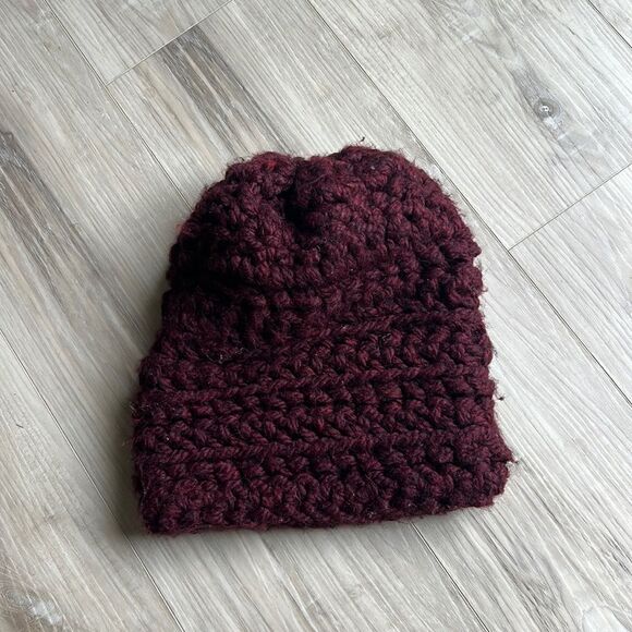 Handmade Oversized Dreadlock Beanie Hat Slouch Hippie Bohemian - Picture 3 of 4
